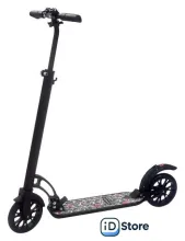 Двухколесный подростковый самокат Indigo City IN051 (черный)