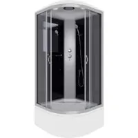 Душевая кабина Niagara NG-2507-14 80x80x215 (тонированное стекло)