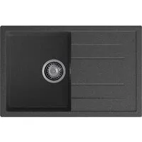 Кухонная мойка GranFest Quadro 780L (графит)