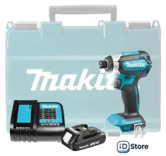 Винтоверт Makita DTD153SY (с 1-им АКБ, кейс)