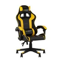 Игровое (геймерское) кресло TopChairs Shadow GF-8079 (черно-желтый)