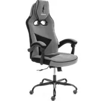 Игровое (геймерское) кресло TetChair Arena metalBL (велюр, серый/черный, 29/35)