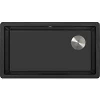 Кухонная мойка ZorG Fast 76 Premium black metallic