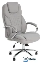 Офисное кресло AksHome Paradis (ткань, светло-серый)