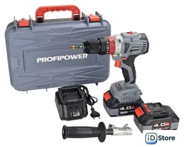 Ударная дрель-шуруповерт Profipower MKDHP-18V (с 2-мя АКБ, кейс)