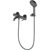 Смеситель Oliveeka 639017 (оружейная сталь)