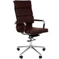 Офисное кресло CHAIRMAN 750 (экокожа, коричневый)