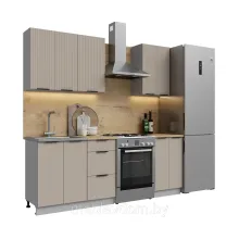 Кухня Корнелия Марика 1,5 без столешницы, Капучино софт