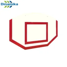 Стритбольный щит Dinamika ZSO-002109 фанера (красная разметка)