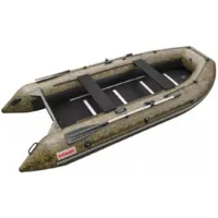 Надувная лодка Roger Boat Hunter 3000 (без киля, камуфляж камыш/черный комби)