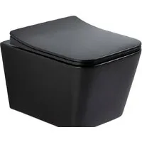 Унитаз подвесной Gid Tr2144BM (черный матовый)