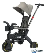 Детский велосипед Nino KS-1688 (серый)