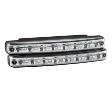 Ходовые огни SKYWAY 12V 8 диодов Safety (1554015мм) 2шт