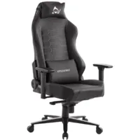 Геймерское кресло Everprof Blackshot Экокожа Черный