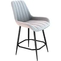 Стул Sheffilton SHT-ST37/S148-1 (серое облако/черный муар)