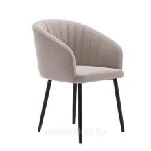 Стул "Верона" ткань дрим beige/каркас черный