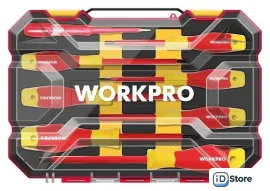 Набор отверток Workpro WP204700 (8 предметов)