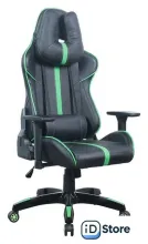 Игровое (геймерское) кресло Brabix GT Carbon GM-120 (черный/зеленый)