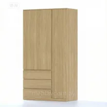 Шкаф Варма Stor 123 (дуб скандинавский)