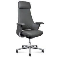 Офисное кресло Norden York / CH-336-4 A Grey Leather (кожа, серый)