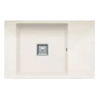 Кухонная мойка POLYGRAN BLADE 780, Белый Хлопок 36