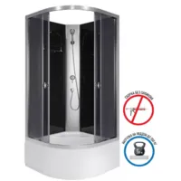 Душевая кабина Niagara Eco E90/40/TN/BK 90x90x195