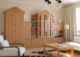 Набор мебели в зал ФАРАОН - 2 с дополнительным шкафом
