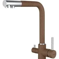 Смеситель GranFest Мрамор 3611 (терракот)