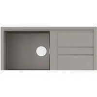 Кухонная мойка Omoikiri Kitagawa 100-GR 4993788 (leningrad grey)