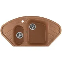 Кухонная мойка Gerhans E02 (терракот)