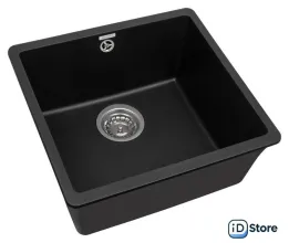 Кухонная мойка ZorG Fast 44 Premium black metallic