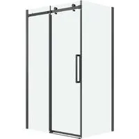Душевой уголок Grossman Classic 110x100x195 120.K33.04.1110.42.00 (графит сатин/стекло прозрачное)