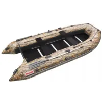 Надувная лодка Roger Boat Hunter 3000 (без киля, камуфляж лес/черный комби)