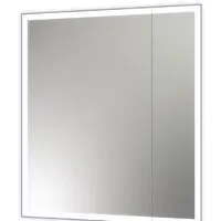 Мебель для ванных комнат Континент Шкаф с зеркалом Reflex Led 70x80 (с датчиком движения)
