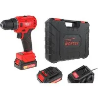 Дрель-шуруповерт Wortex BD 1220-1 DLi BD12201DLi1029 (с 2-мя АКБ, кейс)