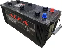 Автомобильный аккумулятор ALFA battery Рус 4 с бортами