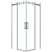 Душевой уголок Grossman Classic 80x80x195 300.K33.04.8080.10.00 (хром/прозрачное стекло)