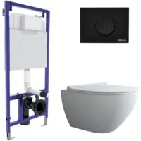 Унитаз подвесной Berges Wasserhaus Puma Rimless Toma Slim SO Novum525 R5 043268