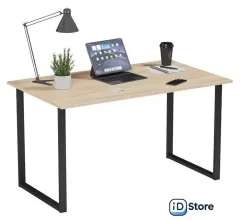 Стол Soma Bliss 120x66 (дуб сонома/черный)