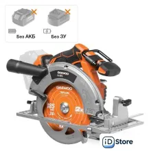 Дисковая (циркулярная) пила Daewoo Power DAS 1821Li (без АКБ)