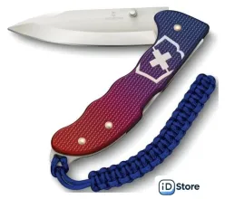 Складной нож Victorinox Evoke Alox 0.9415.D221 (синий/красный)