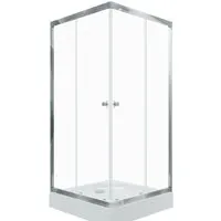 Душевой уголок Triton Вента Хром А1 90х90 (прозрачное стекло)