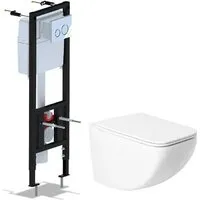 Унитаз подвесной Saniteco KW-99048 Ани Пласт WCP4131