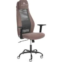 Офисное кресло TetChair Aviator PLT metalBL (ткань, светло-коричневый/серый, KUB 03/W-12)