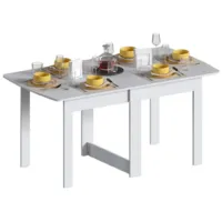 Обеденный стол Woodville СтК4 377312 (белый)