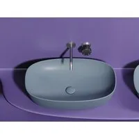 Умывальник Ceramica Nova Element CN6049MHL (серо-голубой матовый)