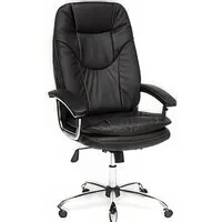 Офисное кресло TetChair Softy Lux (иск. кожа, черный)