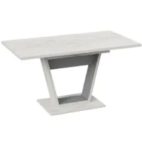 Кухонный стол Трия Гавана тип 1 (дуб крафт белый/серый графит)