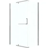 Душевой уголок Grossman Pragma 100x90x195 120.K33.03.1090.10.02 (хром/стекло шиншилла)