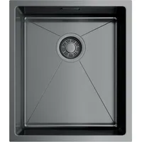 Кухонная мойка Omoikiri Taki 38-U/IF-GM 4973106 (вороненая сталь)